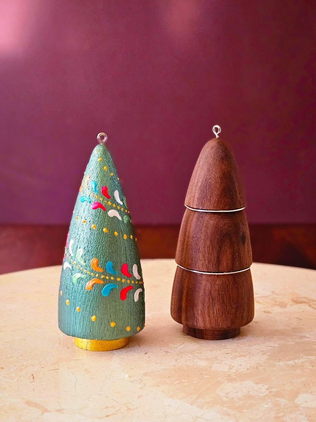 Wooden ornaments