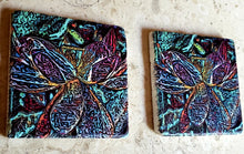 Load image into Gallery viewer, &quot;Midnight Blossom&quot; Coaster