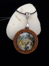 Load image into Gallery viewer, Wooden Pendant Necklace (WP-2)