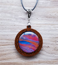 Load image into Gallery viewer, Wooden Pendant Necklace (WP-6)