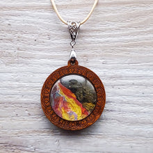Load image into Gallery viewer, Wooden Pendant Necklace (WP-4)